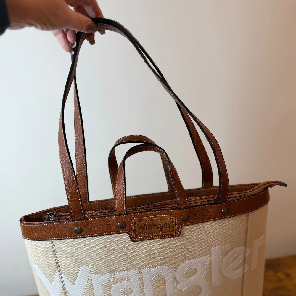 Wrangler  Tote Bag Brand New Never Used - Picture 4 of 6